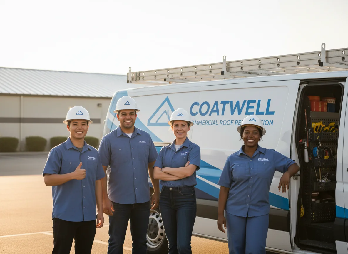Commercial roof coating company in Fayette, IA